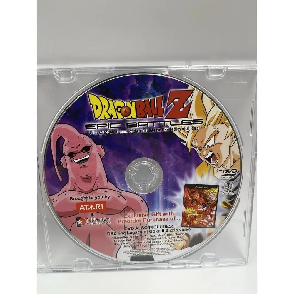 BUNDLE PlayStation PS2: Dragon Ball Z Budokai Epic Battles & DBZ Budokai Discs